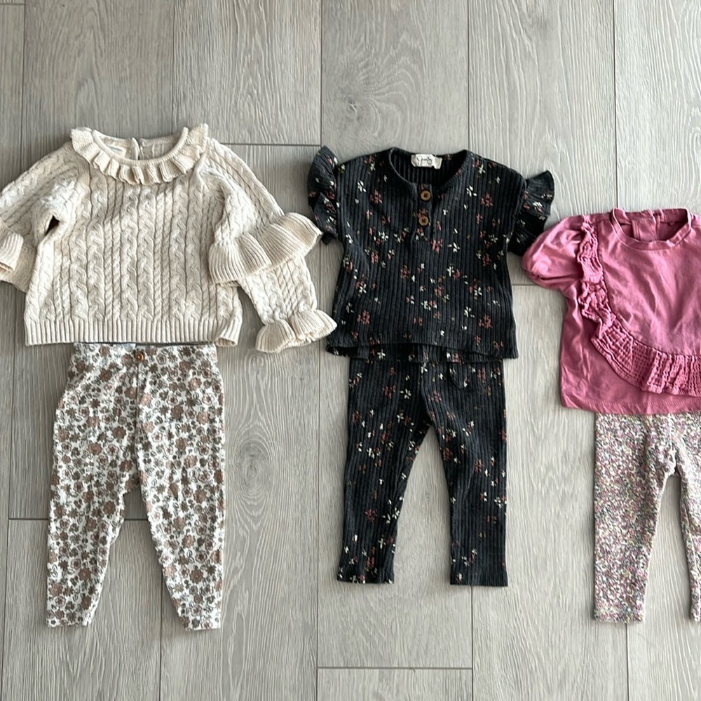 Baby Girl Clothes Bundle 9-12 Months